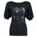 Spiral Raven Heart Dámské tričko černá