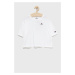 Dětské bavlněné tričko Champion 404337 bílá barva
