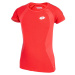 Lotto SQUADRA TEE Dívčí tenisové triko, červená, velikost