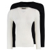 Trendyol černobílý pletený svetr