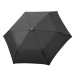 Doppler Mini Slim Carbonsteel Dámský plochý skládací deštník černý 722863DSZ