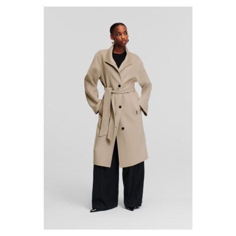 Kabát karl lagerfeld double face soft coat nomad