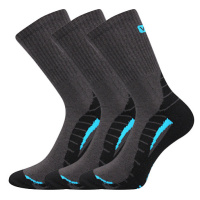 VOXX® ponožky Trim tm.šedá 3 pár 100660
