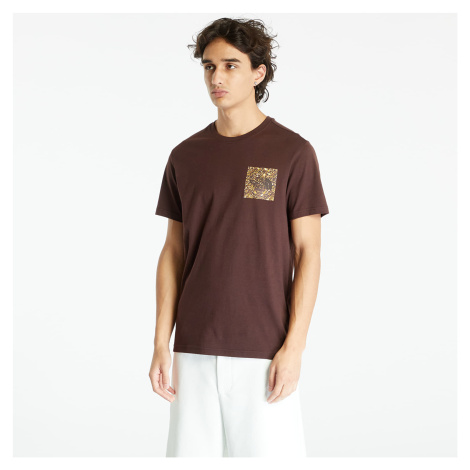 The North Face S/S Fine Tee Coal Brown/ Coal Brown Water Distortion Print