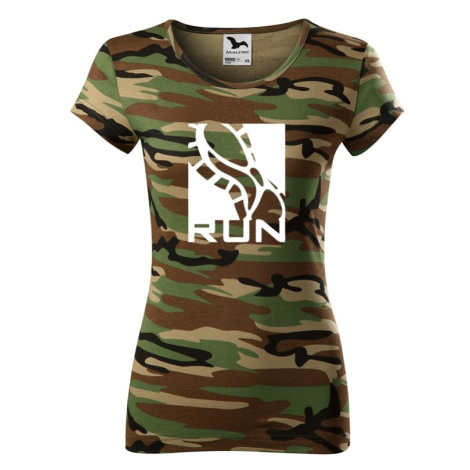 Dámské tričko - Run BezvaTriko