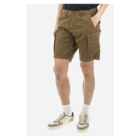 Šortky la martina man bermuda cargo cotton twill zelená