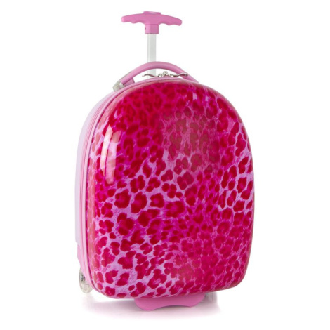Heys Dětský cestovní kufr Pink Leopard 27 l