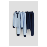 H & M - Pyžamo 2 kusy - modrá