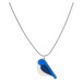 Dřevěný přívěsek BeWooden Blue Bird Pendant na krk