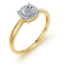 Zlatý prsten s diamanty L'Amour Diamonds JR11622Y + dárek zdarma