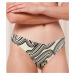Dámské plavkové kalhotky Flex Smart Summer Rio pt EX - - černobílé M015 - TRIUMPH