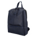 Dámský koženkový designový batůžek/taška Alfredo,  modrá