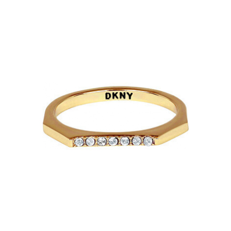 DKNY Stylový oktagonový prsten Charakter 5548758