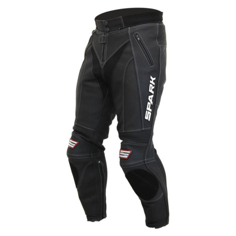 Pánské kožené moto kalhoty Spark ProComp černá