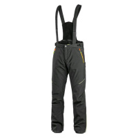 CXS TRENTON Pánské zimní softshellové kalhoty černo / žluté 142000381660