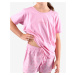 Dívčí pyžamo Gina růžové (29008-MBRLBR)