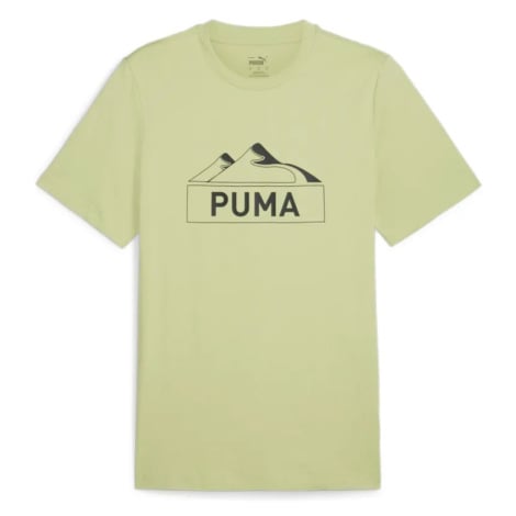 PUMA - OPEN ROAD MONTAIN GRAPHIC TEE PÁNSKÉ BAVLNĚNÉ TRIKO