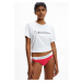 Dámské tanga Calvin Klein QF3751 Červená