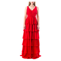 FOR COSTUME Red společenské šaty