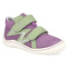 Barefoot dětské tenisky Ricosta - Pepino Patti purple/avocado M fialové