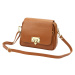 Kožená crossbody kabelka Gregorio 1710 N camel