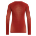 Odlo PERFORMANCE WARM ECO Dámské funkční tričko, červená, velikost