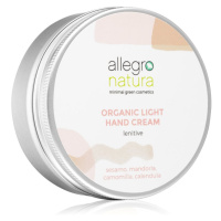 Allegro Natura Organic lehký hydratační krém na ruce 60 ml