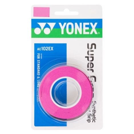 Yonex SUPER GRAP AC 120 Vrchní omotávka, růžová, velikost