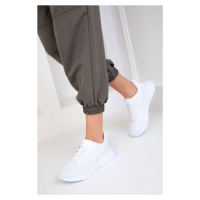 Soho Women's White Sneakers 18792