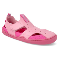 Barefoot sandály Blifestyle - Gerenuk velcro pink růžové vegan