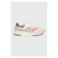 Sneakers boty New Balance CW997HVG růžová barva, CW997HVG-HVG