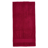 Fair Towel Organic Cozy Bath Sheet Bavlněný ručník FT100BN Burgundy