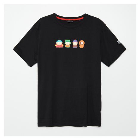 Cropp - Tričko s potiskem South Park - Černý