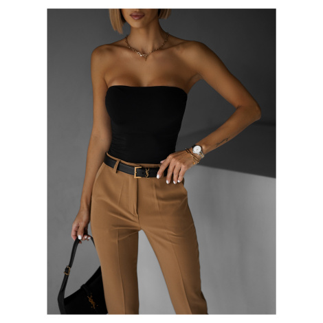 Černé basic body CRISTON bez ramínek