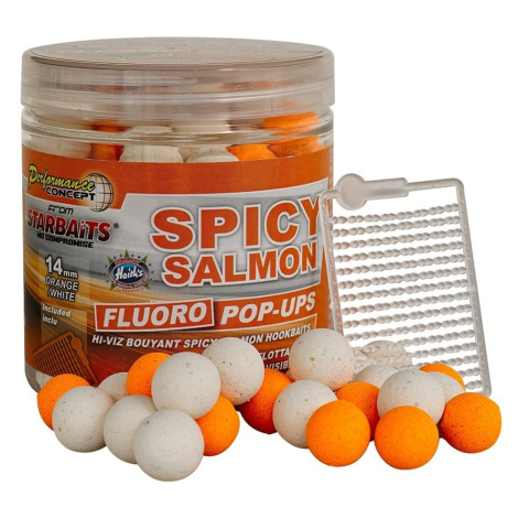 Starbaits Plovoucí boilies Pop Up Bright Spicy Salmon 50g - 12mm