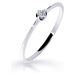 Cutie Diamonds Jemný prsten z bílého zlata s briliantem DZ6729-2931-00-X-2 48 mm