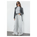 Trendyol Grey High Waist Extra Wide Leg Palazzo Jeans