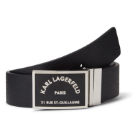 Opasek karl lagerfeld rsg reversible belt černá