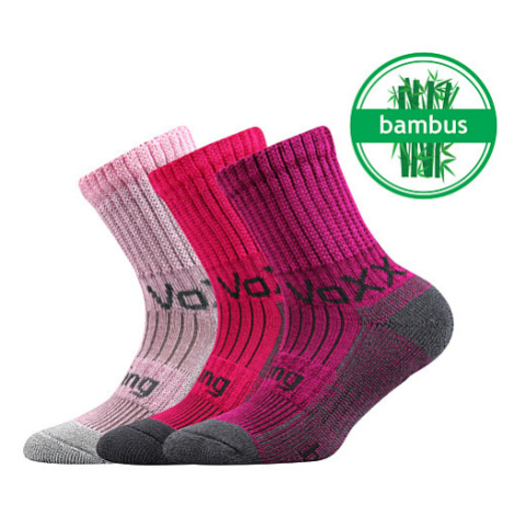Dívčí ponožky VoXX - Bomberik, růžová Barva: Růžová