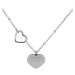 Vuch Romantický ocelový náhrdelník Inlove Silver