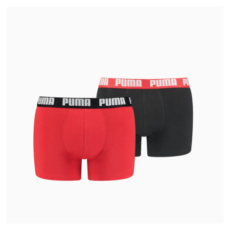 PUMA - PÁNSKÉ BOXERKY 2PACK ČERVENÉ