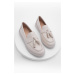 Marjin Women's Loafer Casual Shoes Zerba Beige