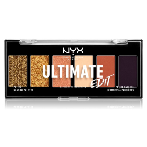 NYX Professional Makeup Ultimate Edit Petite Shadow paletka očních stínů odstín 06 Utopia 6x1.2 