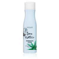 Oriflame Love Nature Aloe Vera & Coconut Water osvěžující pleťová voda s hydratačním účinkem 150