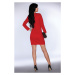 Dámské šaty mini s dlouhým rukávem CG005 Red