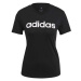 adidas LINEAR TEE Dámské tričko, černá, velikost