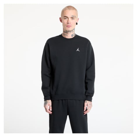 Mikina Jordan Brooklyn Fleece Men's Crew-Neck Sweatshirt Black/ White