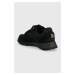 Kožené sneakers boty Caterpillar QUEST RUNNER černá barva, P110713