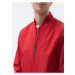 Červená pánská lehká bunda Ombre Clothing C439