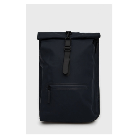 Batoh Rains 13160 Rolltop Rucksack tmavomodrá barva, velký, hladký, 13160.47-Navy